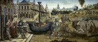 Theseus and the Minotaur Fine Art Print - 15th Century Masterpiece