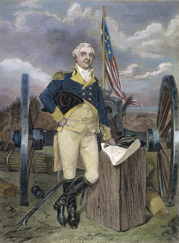 Henry Knox American Revolutionary Officer Steel Engraving Print