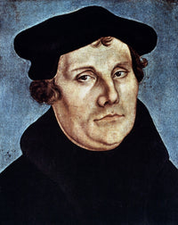 Martin Luther Religious Reform Fine Art Print by Lucas Cranach