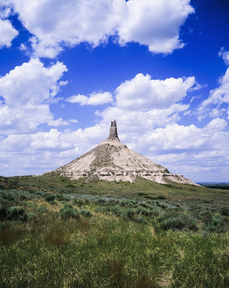 Chimney Rock Fine Art Print by Robert L. Potts | Nebraska Landmark