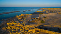 Abandoned Boat at Bombay Beach Fine Art Print by Panoramic Images
