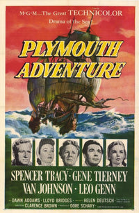 Plymouth Adventure Movie Poster Print - 27 x 40