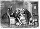 Smallpox Vaccine Print - Upper Class Family Receiving Vaccination, 1871