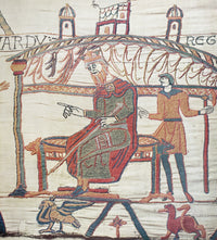 Detail of King Edward the Confessor from the Bayeux Tapestry Poster Print