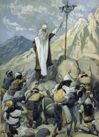 The Brazen Serpent Fine Art Print by James J. Tissot