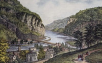 Harper's Ferry Fine Art Print - Currier and Ives (1857-1907)