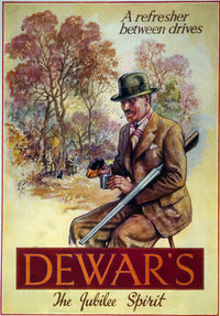 Dewar's Whisky Advertisement Vintage Poster Print (1935) by Granger Collection