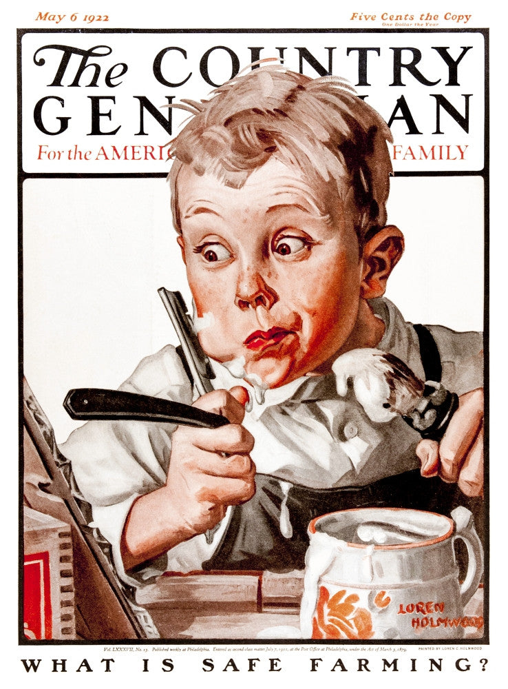 Country Gentleman Agricultural Magazine Cover Fine Art Print