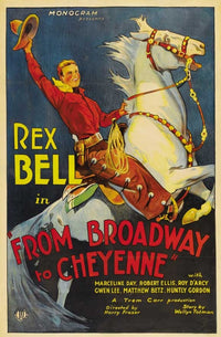 Broadway to Cheyenne Movie Poster Print - 27x40 | Posterazzi