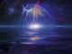 Glowing Light at Abstract Horizon Fine Art Print by Bruce Rolff