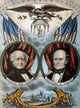 1848 Presidential Campaign Poster - Van Buren & Adams | Posterazzi