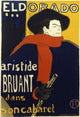 Eldorado-Aristide Bruant dans son Cabaret Lithograph Print by Henri de Toulouse-Lautrec
