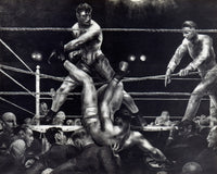 Bellows: Dempsey and Firpo Lithograph Art Print - 1924