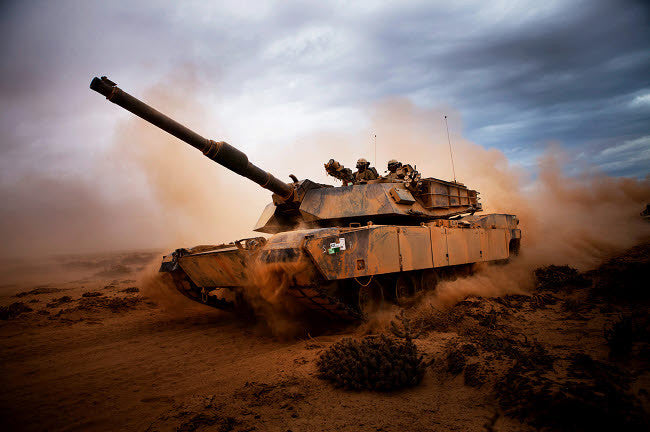 M1A1 Abrams Main Battle Tank Poster Print by Stocktrek Images