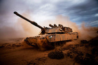 M1A1 Abrams Main Battle Tank Poster Print by Stocktrek Images