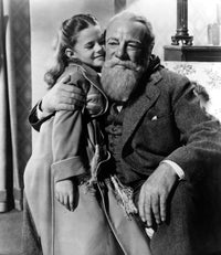 Miracle On 34th Street Photo Print Featuring Natalie Wood and Edmund Gwenn