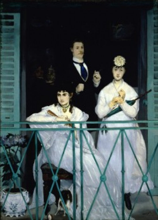 The Balcony Fine Art Print by Edouard Manet | Posterazzi
