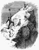 Edward Whymper's Historic Ascent of the Matterhorn Art Print