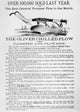 Oliver Chilled Plow Advertisement Fine Art Print - 1889