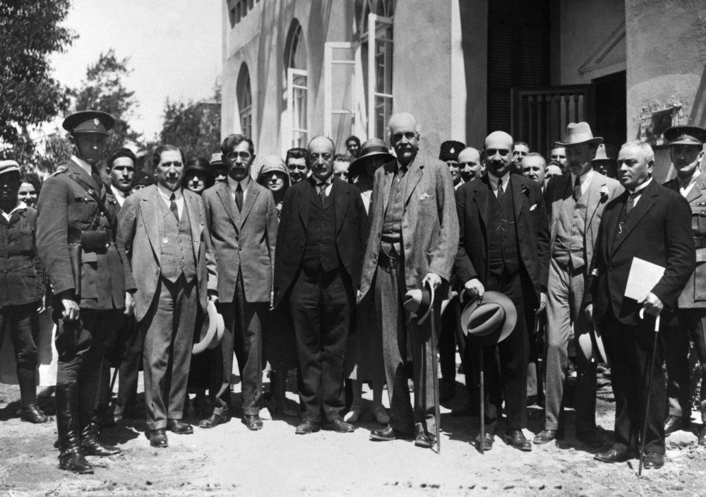 Tel Aviv: Zionists Fine Art Print from 1925 - Historical Moment