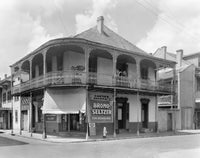 Casteix Pharmacy Fine Art Print by Frances Benjamin Johnston