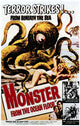 Monster From The Ocean Floor Movie Poster Masterprint