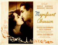 Magnificent Obsession Movie Poster Print Featuring Irene Dunne and Robert Taylor (1935)