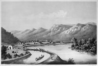 James River Canal Lithograph Print (1857) by Granger Collection