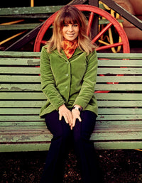 Julie Christie On The Set Of Far From The Madding Crowd Fine Art Print