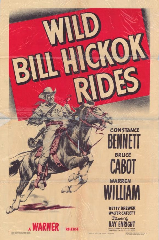 Wild Bill Hickok Rides Movie Poster Print (27x40)