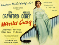 Harriet Craig Movie Poster Fine Art Print - Joan Crawford (1950)