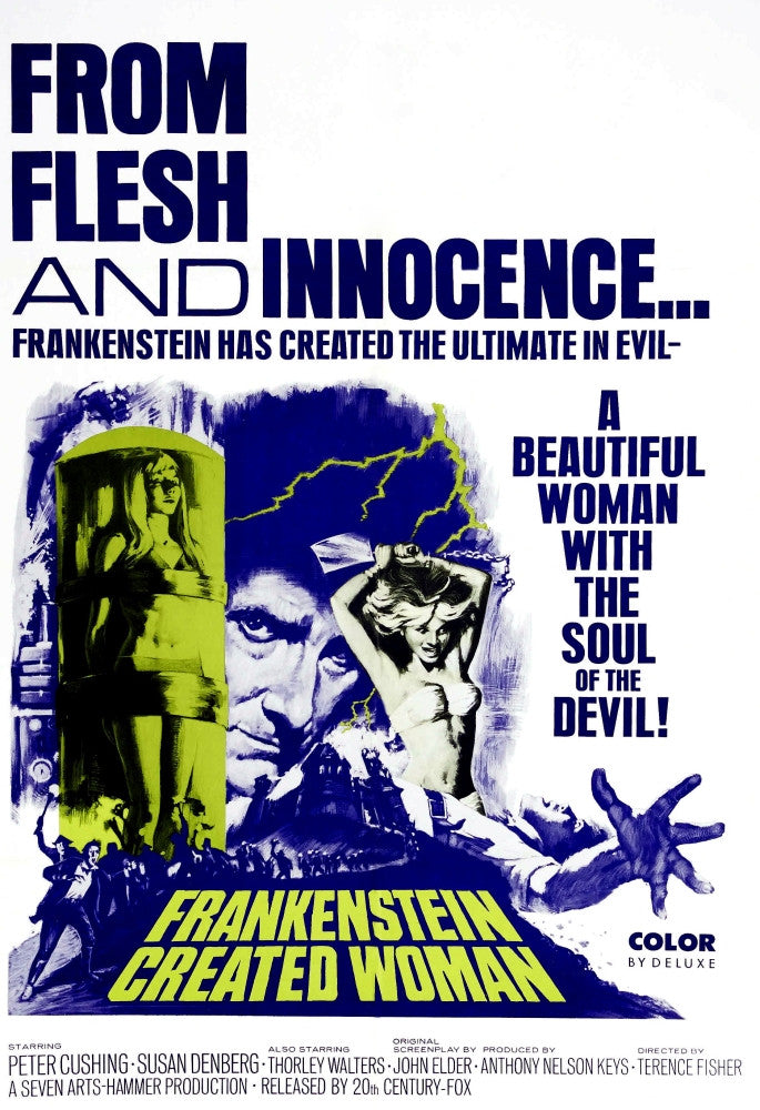 Frankenstein Created Woman Fine Art Print by Everett Collection
