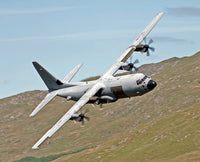 C-130J Super Hercules Low Flight Fine Art Print by Andrew Chittock