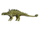 Euoplocephalus Dinosaur Fine Art Print on White Background