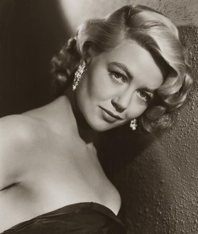 Dorothy Malone Headshot Photo Print - Wall Background