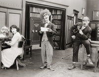 Film Still: Sleuths, 1919 Fine Art Print by Granger Collection