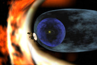 Voyager 2 Spacecraft in the Heliopause Fine Art Print
