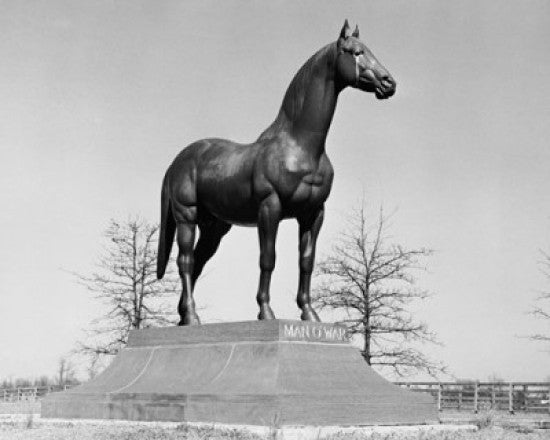 Man o' War Statue Fine Art Print - Kentucky Horse Park