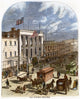 The Bowery Theatre in New York City, 1871 Fine Art Print by Granger Collection