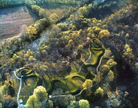 Native American Serpent Mound Fine Art Print by Granger Collection