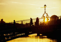 The Ha'penny Bridge Fine Art Print - Dublin, Ireland by The Irish Image Collection