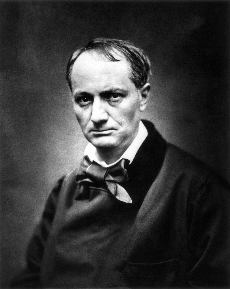 Charles Baudelaire Fine Art Print - Photographed by Etienne Carjat, 1863