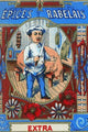 Vintage Spice Can Label Art Print - Butcher Preparing Pig