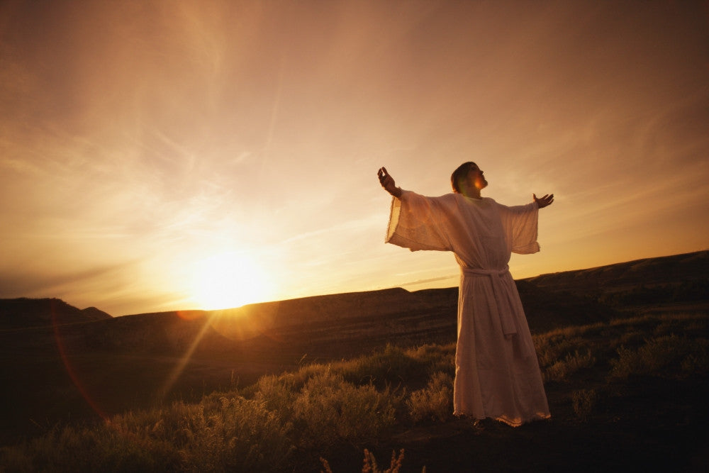 Jesus With Arms Outstretched Fine Art Print by Kelly Redinger