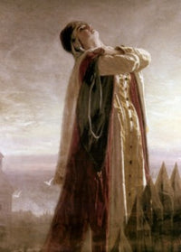 Crying Yaroslavna Fine Art Print by Vasili Perov (1834-1882)