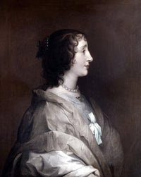 Queen Henrietta Maria Fine Art Print by Anthony Van Dyck