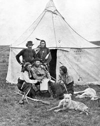 George Armstrong Custer Fine Art Print - Yellowstone Expedition 1873