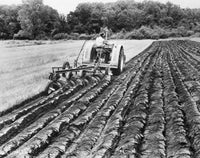 Farmer Plowing a Field Fine Art Print - Available in Multiple Sizes
