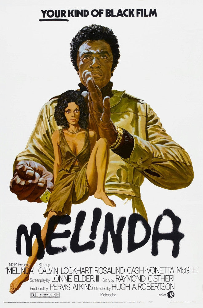 Melinda U Movie Poster Print featuring Calvin Lockhart and Rosalind Cash