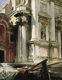 Venice, Church of St. Stae Fine Art Print by John Singer Sargent